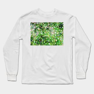 Small Green Pollen Long Sleeve T-Shirt